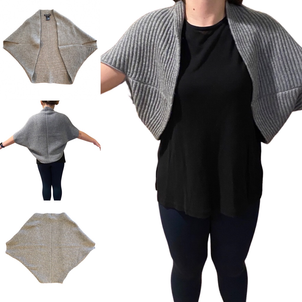 Iris Von Arnim Cashmere Shrug. Euc